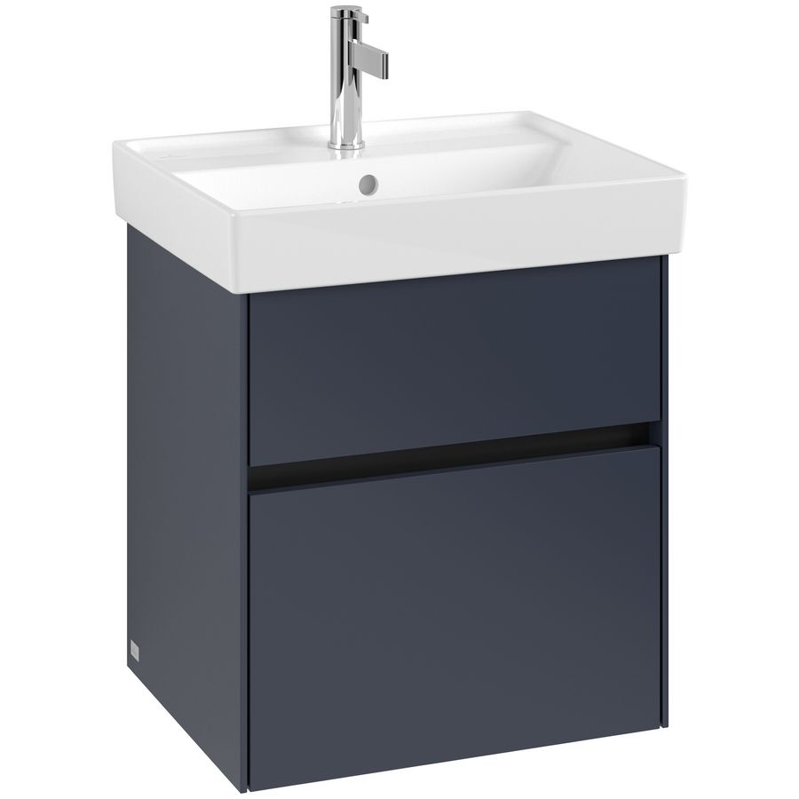 Wastafelonderkast Collaro 510x546x414mm Marine Blue C00700VQ