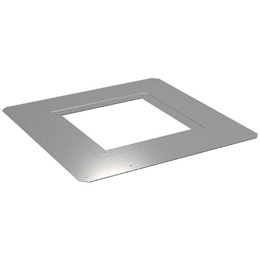 Pluvia montageplaat 60x60cm ondertrechter
