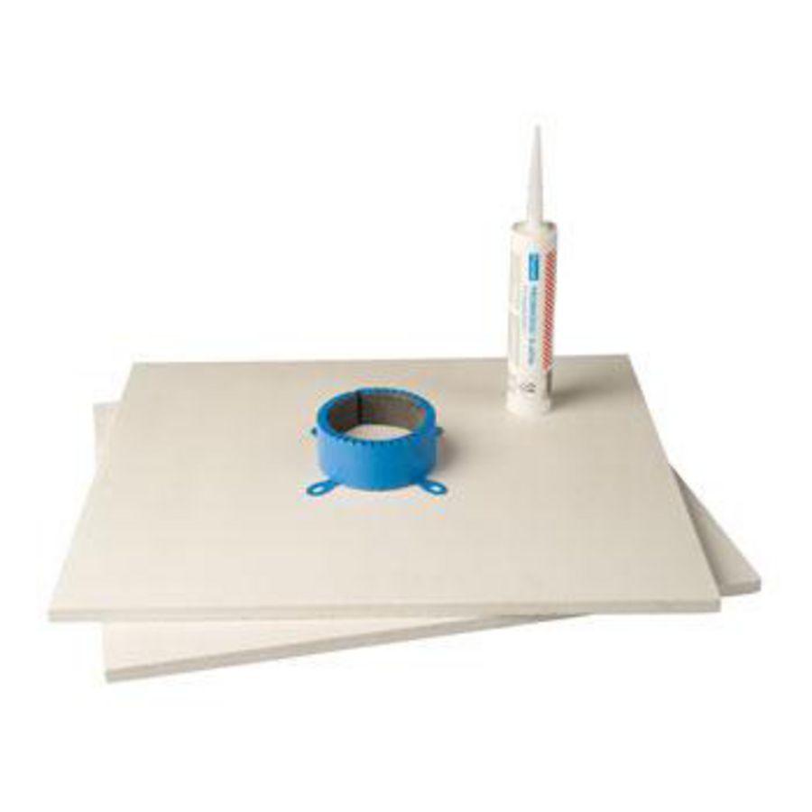 Schachtafsluiting brandwerend set 80-125 Rolux ProTect