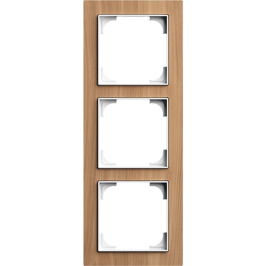 Afdekraam 3v art-hout eiken