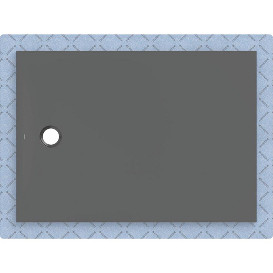 Douchevloer CleanFloor30 geïntegreerd met afdichtingsvlies grafiet: 140x100cm