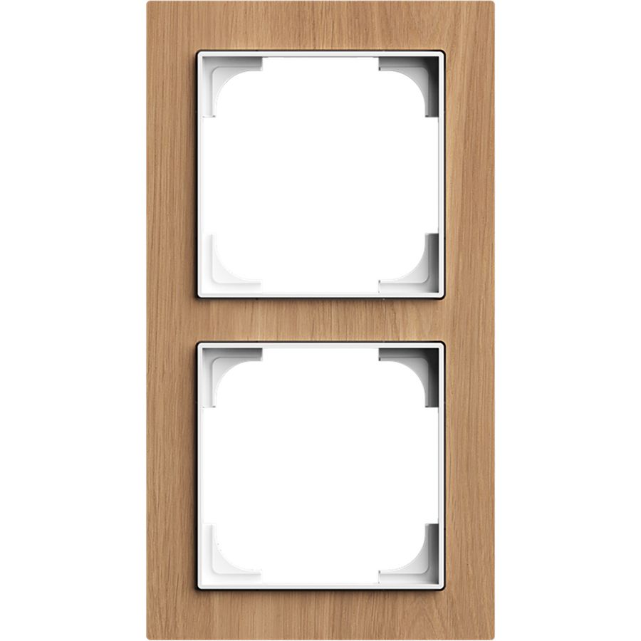 Afdekraam 2v art-hout eiken