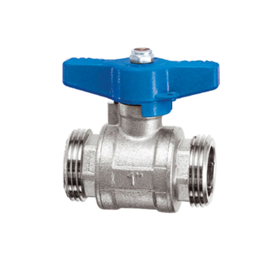Kogelkraan CIM350 vernikkeld 1.1/4"bt. vlakd. 20bar VVE=20