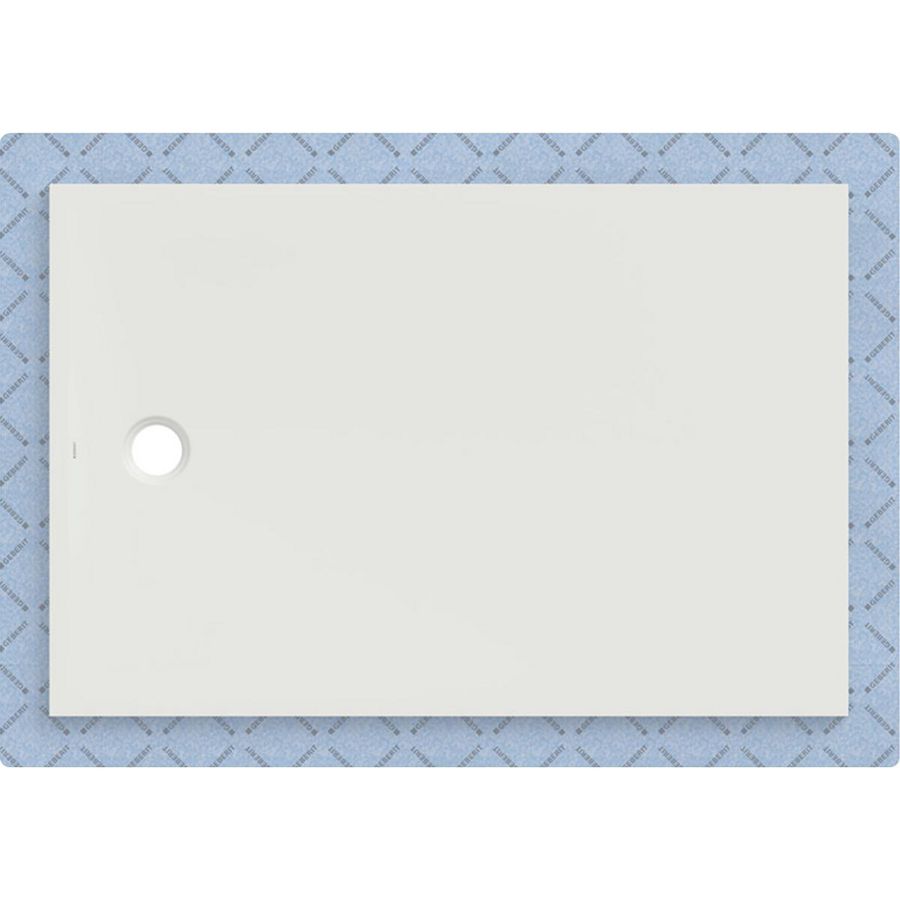 Douchevloer CleanFloor30 geïntegreerd met afdichtingsvlies wit: 150x100cm