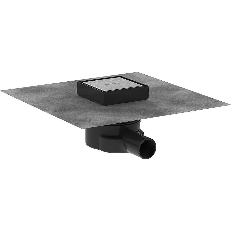 Douchegoot RainDrain Point compl.set 100/100 Stainless Steel