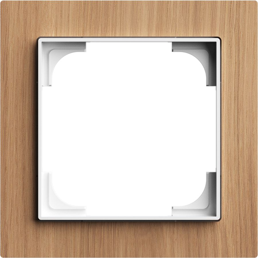 Afdekraam 1v art-hout eiken