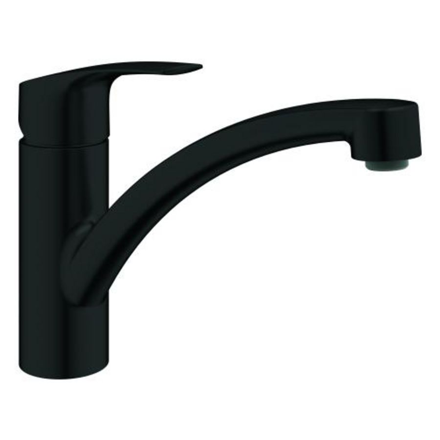 Eurosmart Keukenmengkraan Lage Uitloop, Matte Black