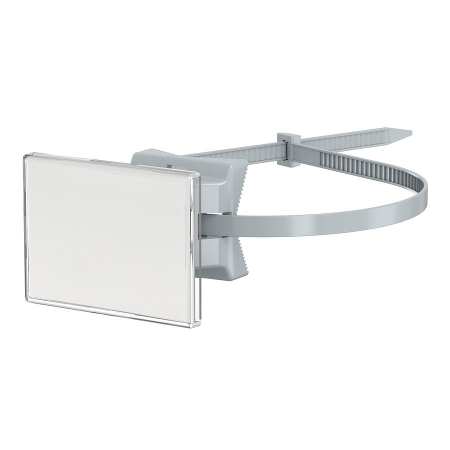 Labelkaarthouder transparant tbv leiding 10-220mm Fastfix
