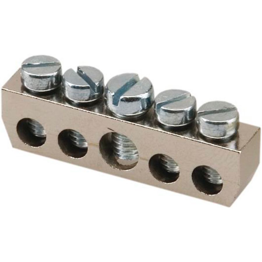 Aansluitblok 4x10mm² en 1x16mm²
