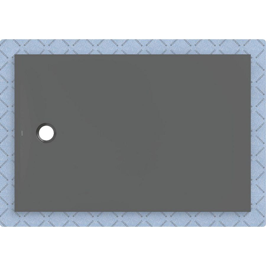 Douchevloer CleanFloor30 geïntegreerd met afdichtingsvlies grafiet: 150x100cm