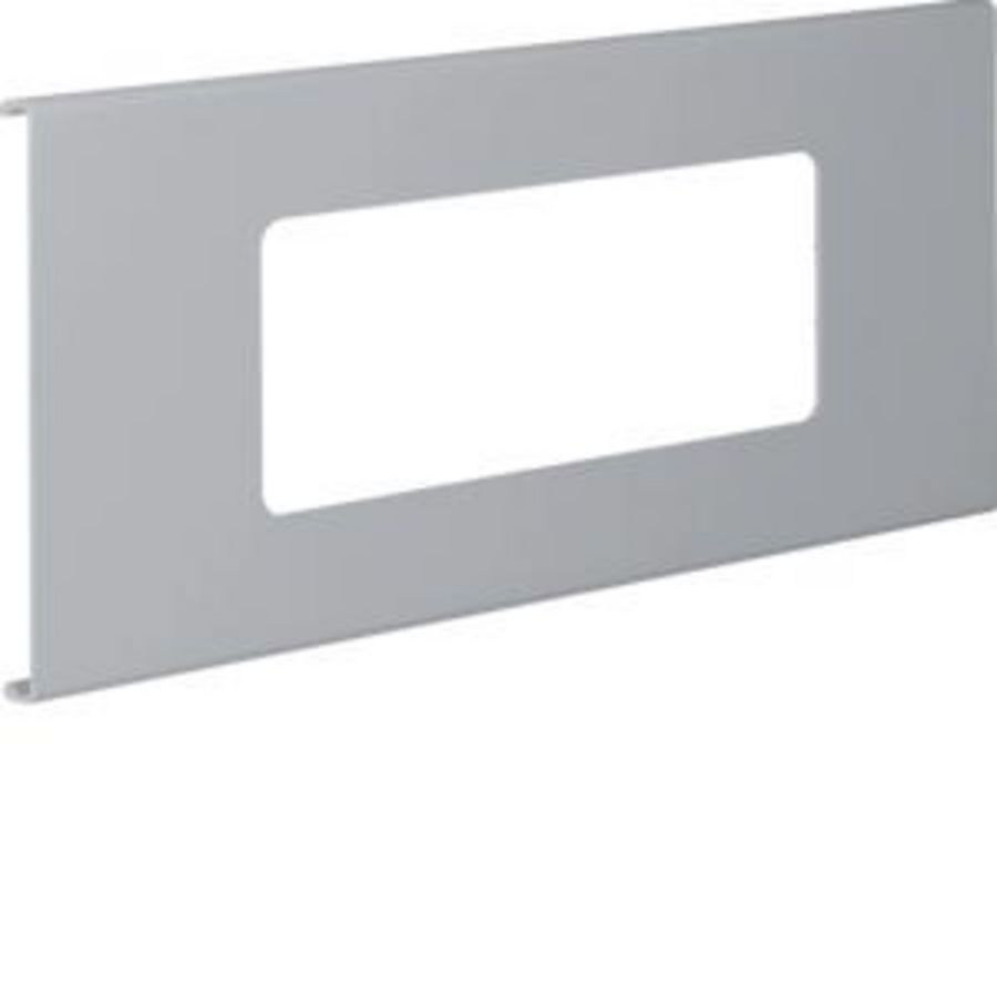 Afdekplaat voor goot 3-voudig FB 150mm breed grijs