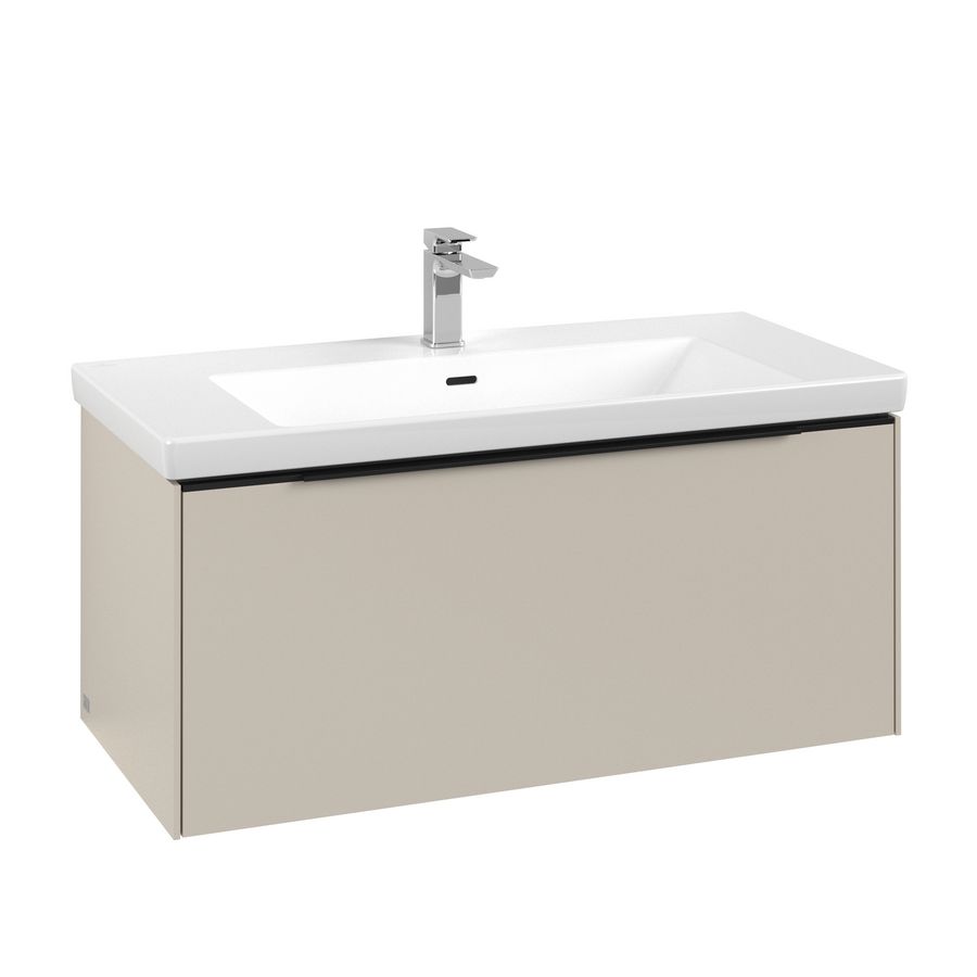 Wastafelonderkast Subway 3.0 973x429x478mm Cashm.Grey C569L1VN