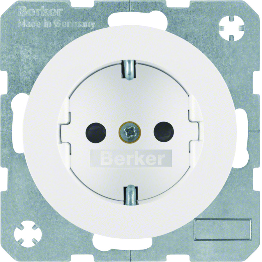 Wandcontactdoos RA aanraakveilig steek berker R.1/R.3/R.8