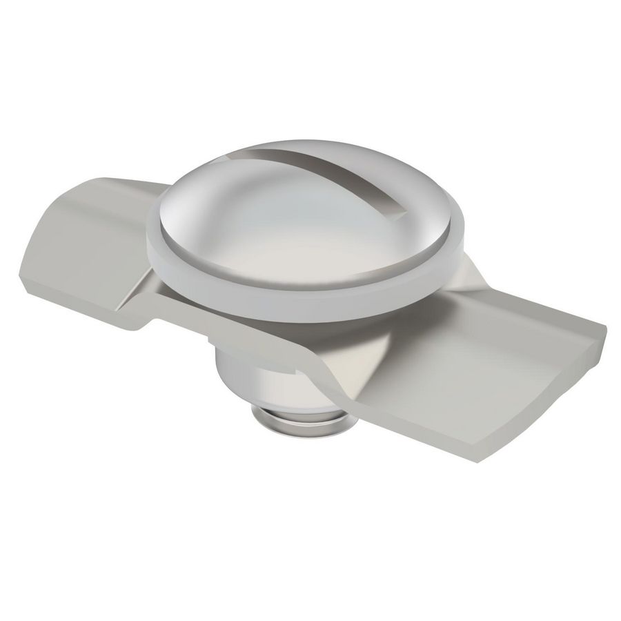 Draaigrendel voor deksel rvs A2 1.4301 blank VVE=10 6065309