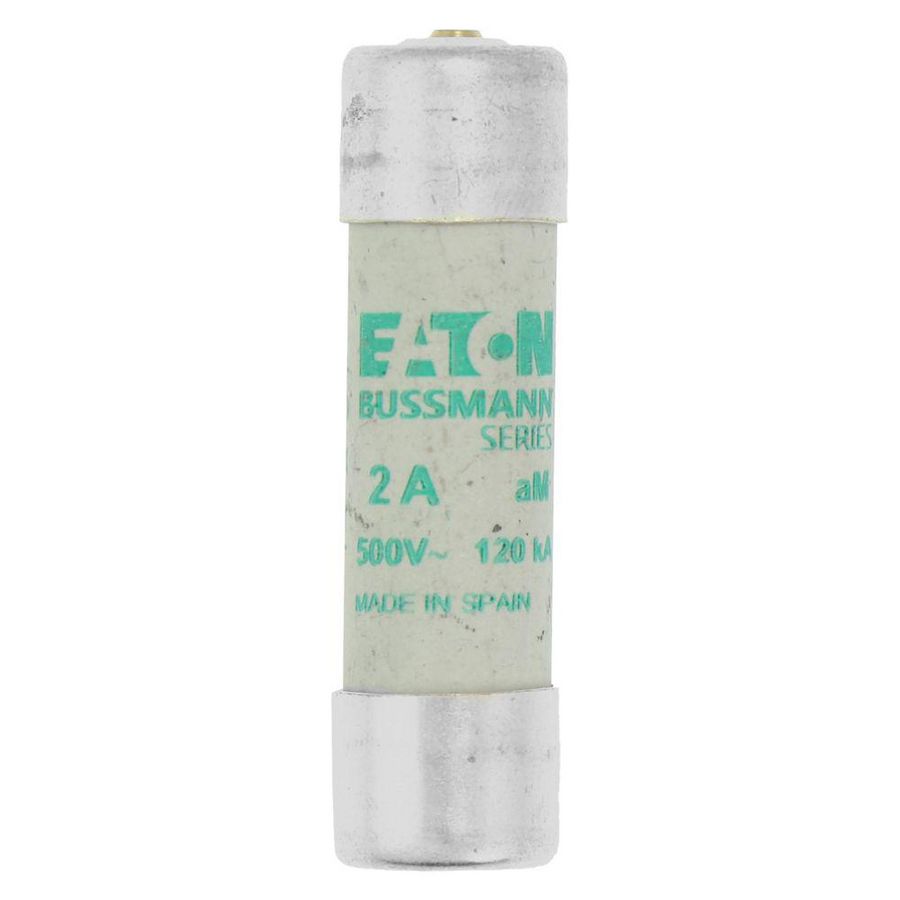 Zekering laagspanning 2A AC 500V 14x51 aM met slagpi VVE=10
