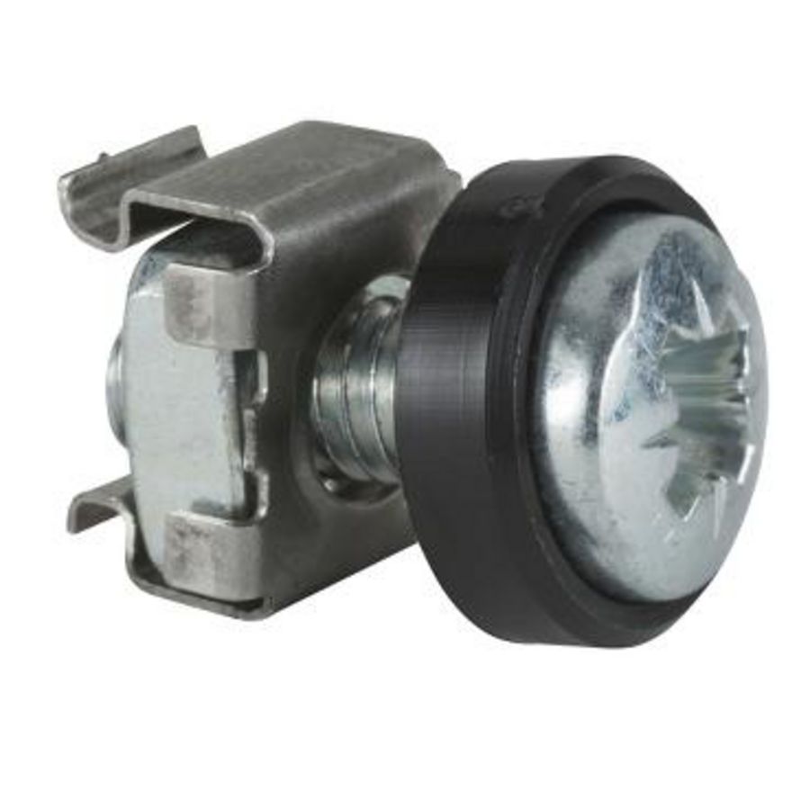 Doos a 50st. Schroef M6 vierkant 9,5mm ringen en kooimoeren