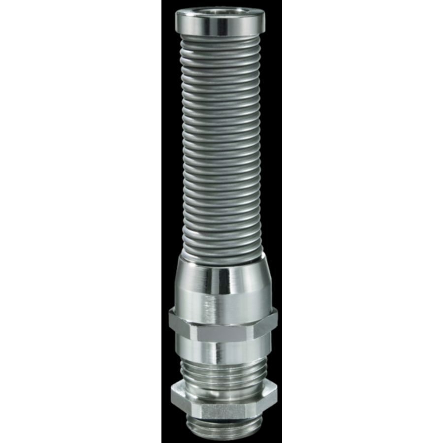 Kabelwartel messing vernikkeld met knikbescherming M50 (EMSKVS50) VVE=10