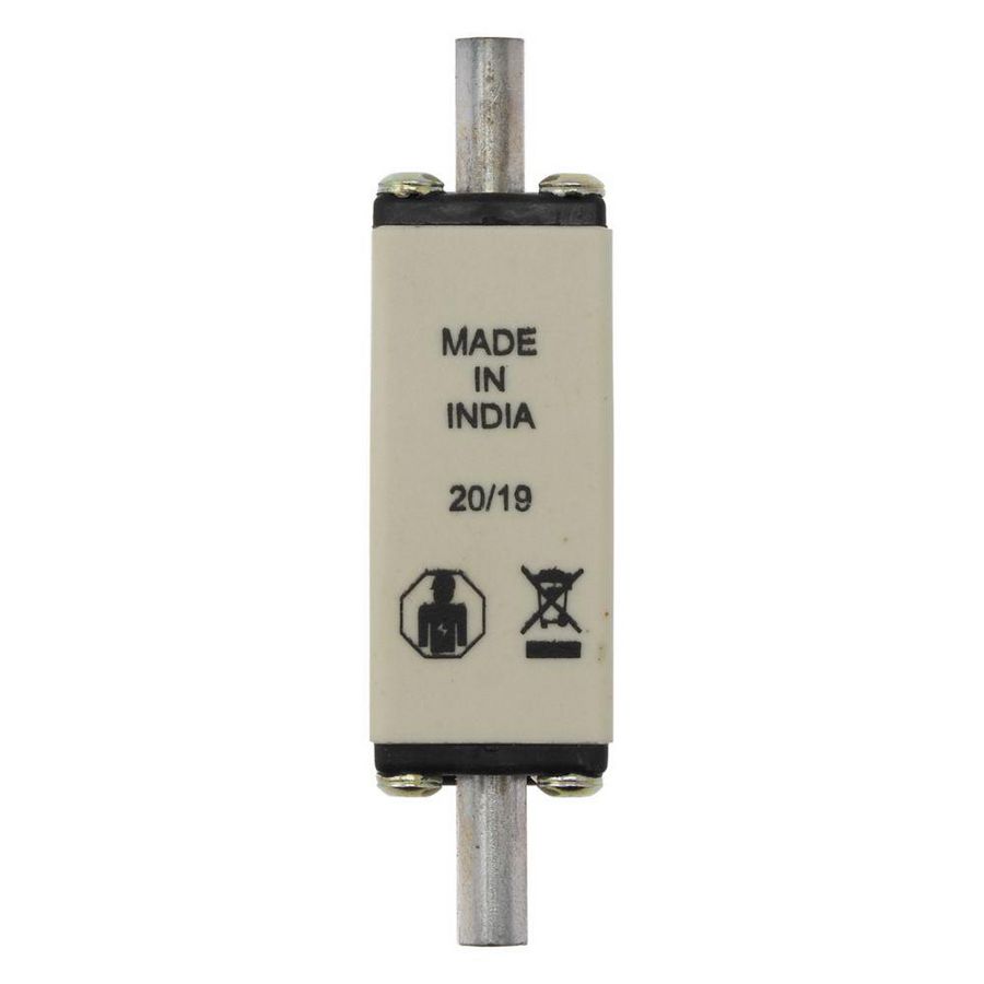Zekering laagsp. 25A AC 690V NH000 gL/gG dubbele mel VVE=3