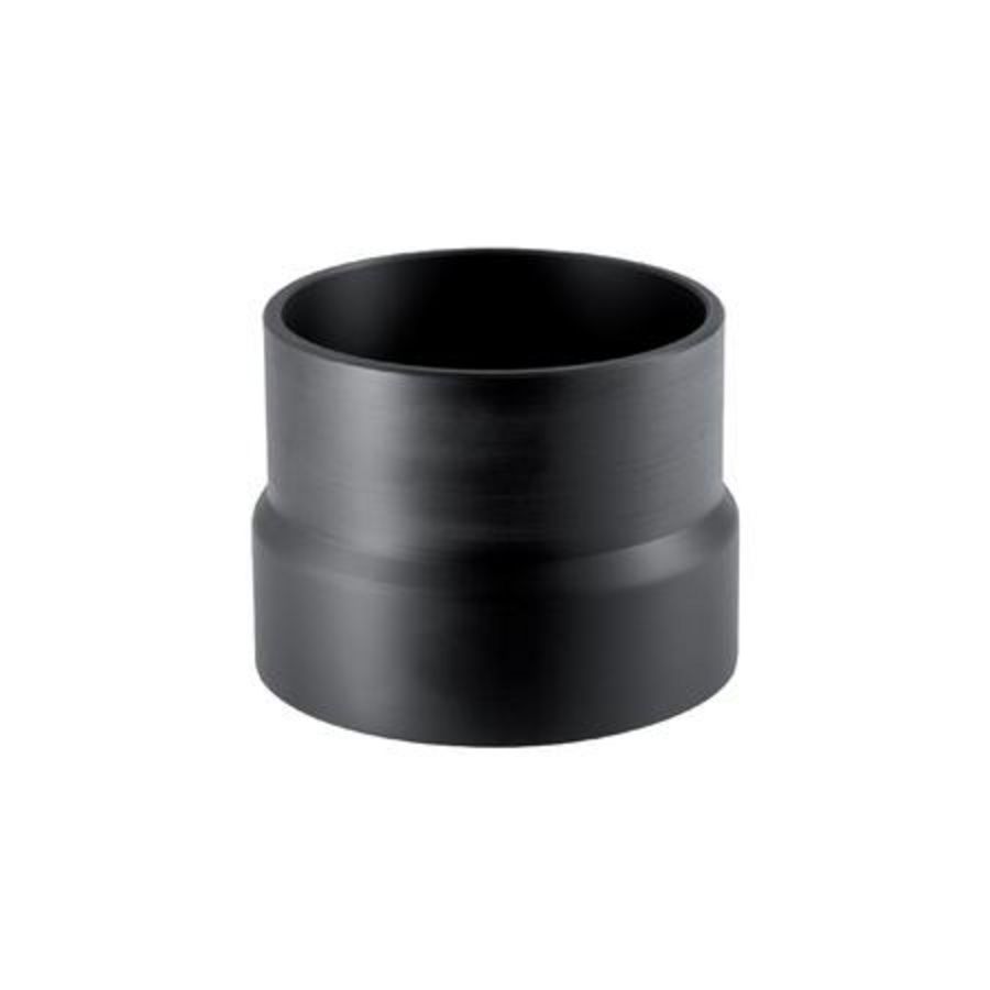 PE gietijzer aansluitstuk 125mm