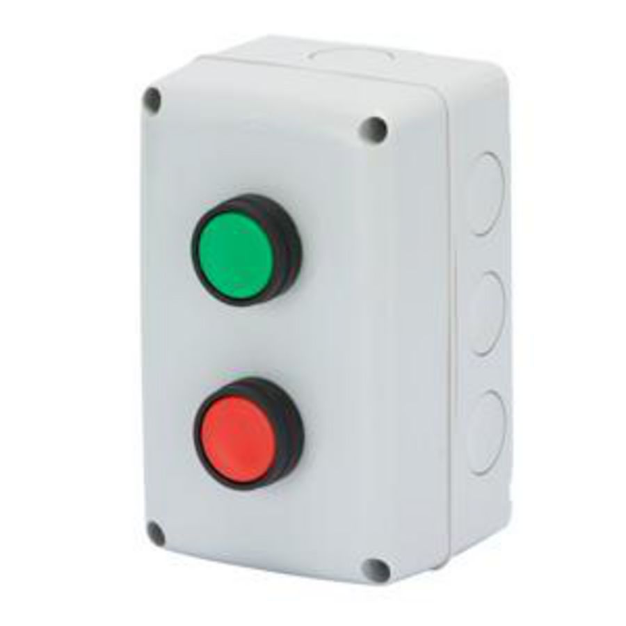 KASTEN COMPLEET MET OPERATOR-2 GANGS-1NO 1NC-START / S