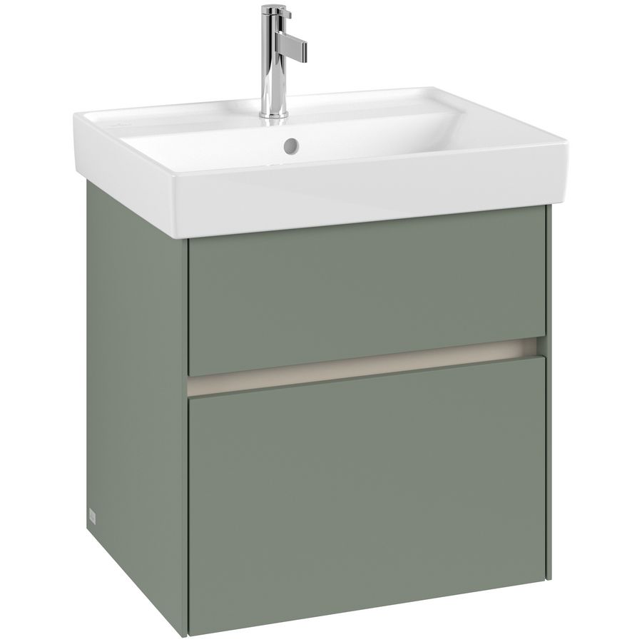 Wastafelonderkast Collaro 554x546x444mm Soft Green C008B0AF