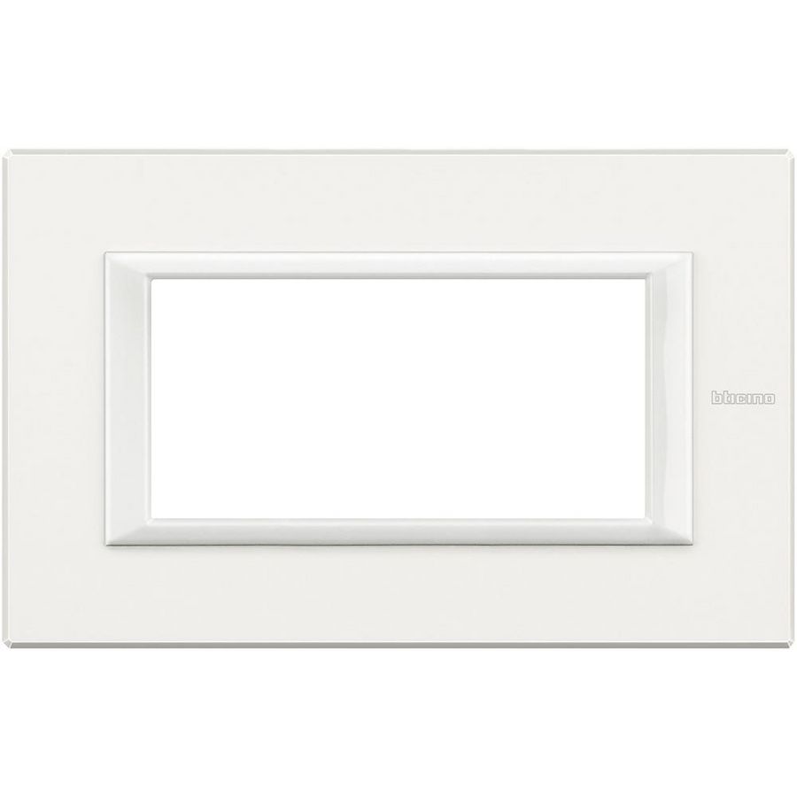 Afdekraam recht 4 modulen Axolute White