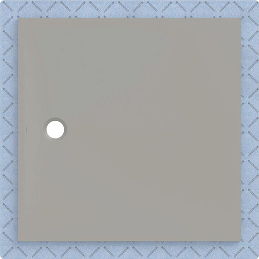 Douchevloer CleanFloor30 geïntegreerd met afdichtingsvlies grijs: 120x120cm