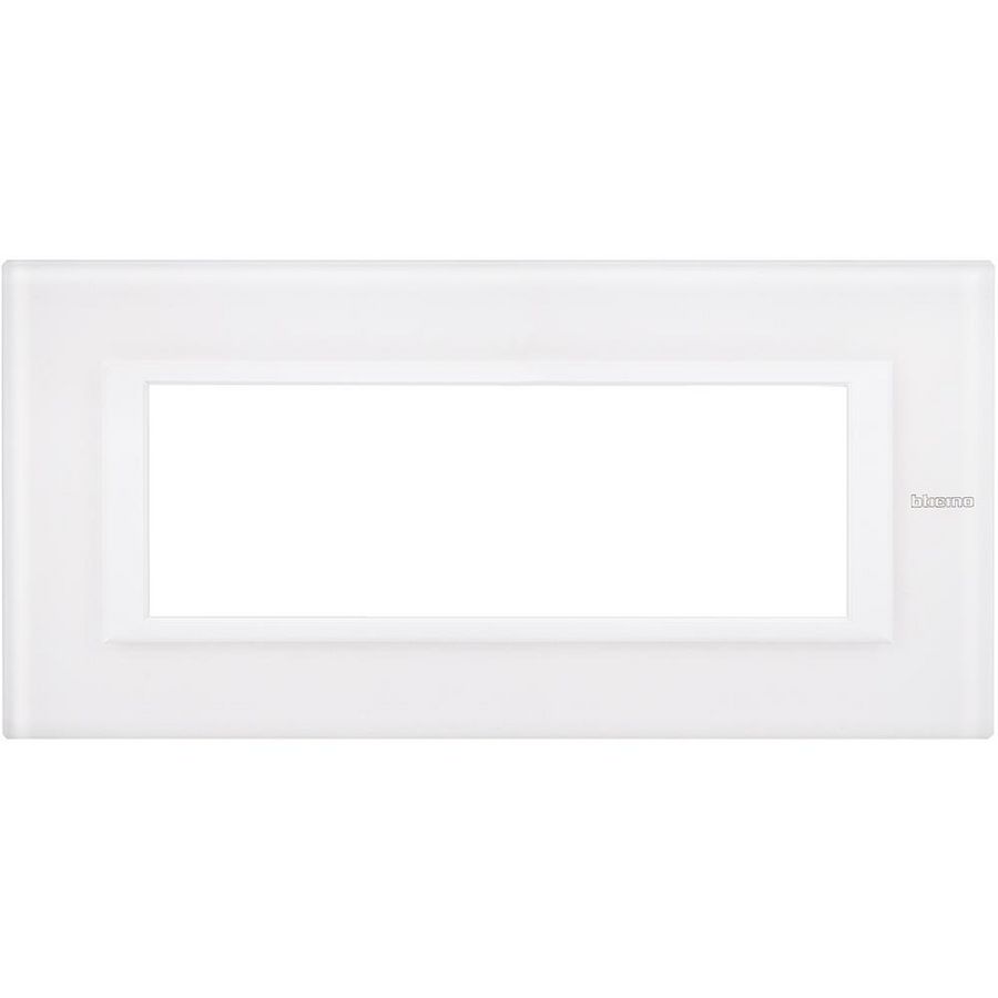 Afdekraam White Glas recht 6 modulen Axolute