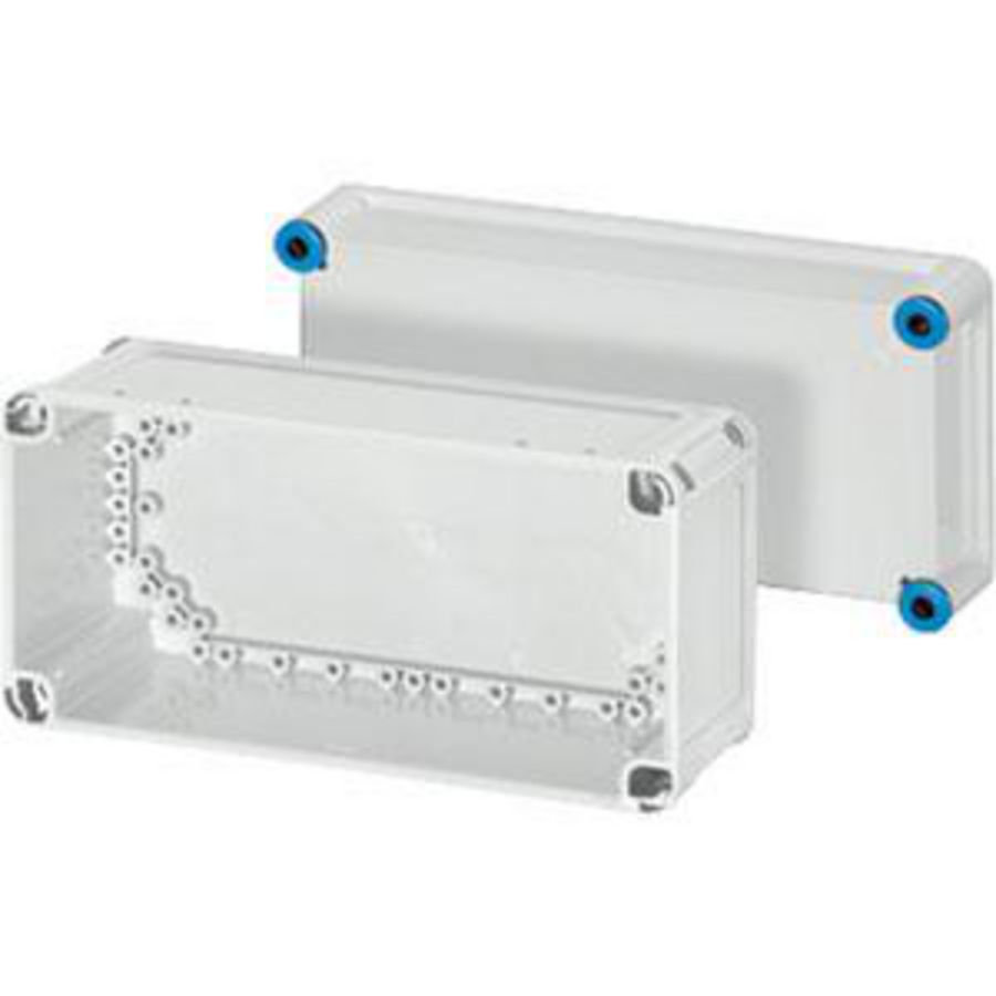 L. beh. IP66 Inbouwmaat 275x125x150 mm o.d. deksel