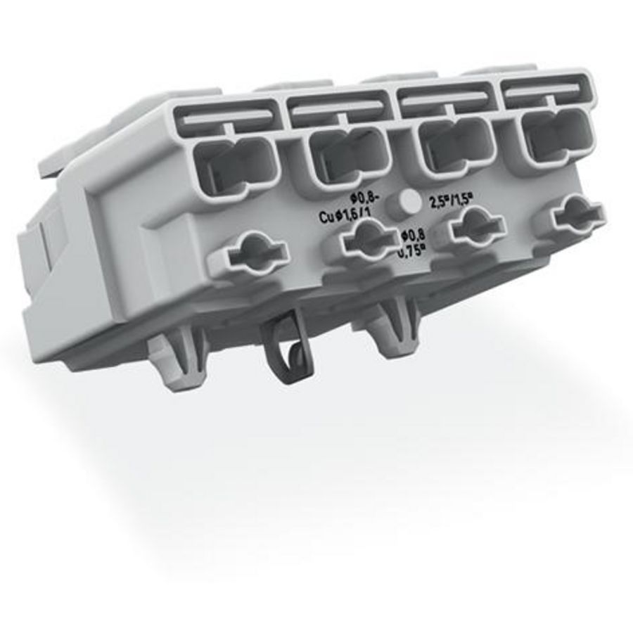 Kroonklem Drukknop extern direct PE-contact 294-5114 VVE=500