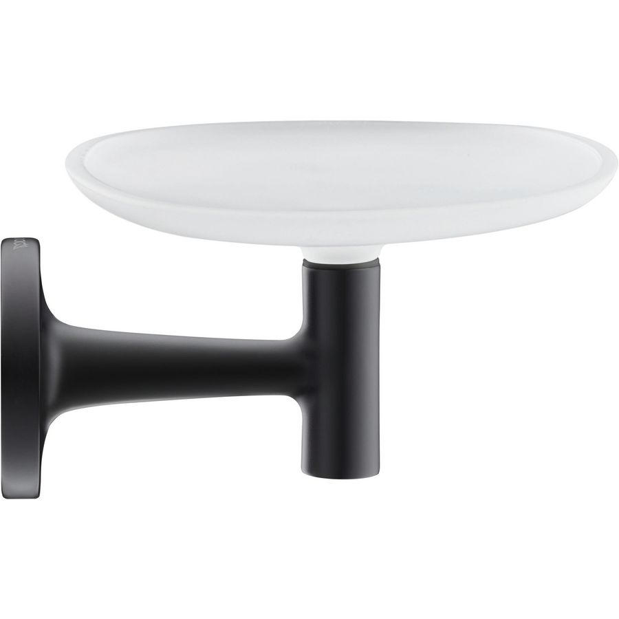 Starck T Zeepschaal 140x119x66mm Zwart mat