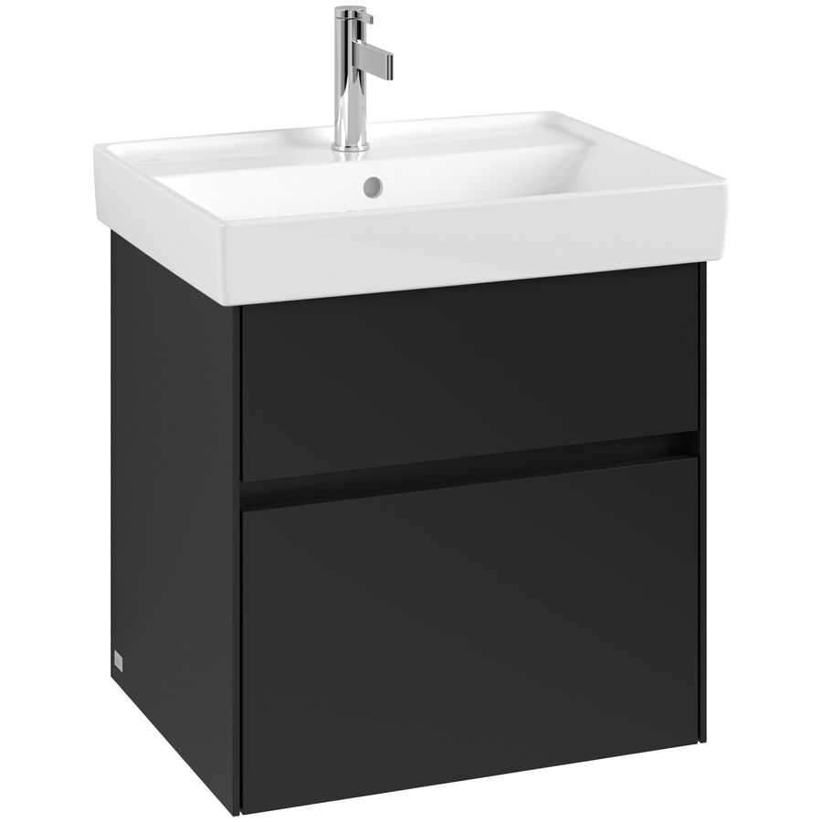 Wastafelonderkast Collaro 554x546x444mm Volcano Black C008B0VL