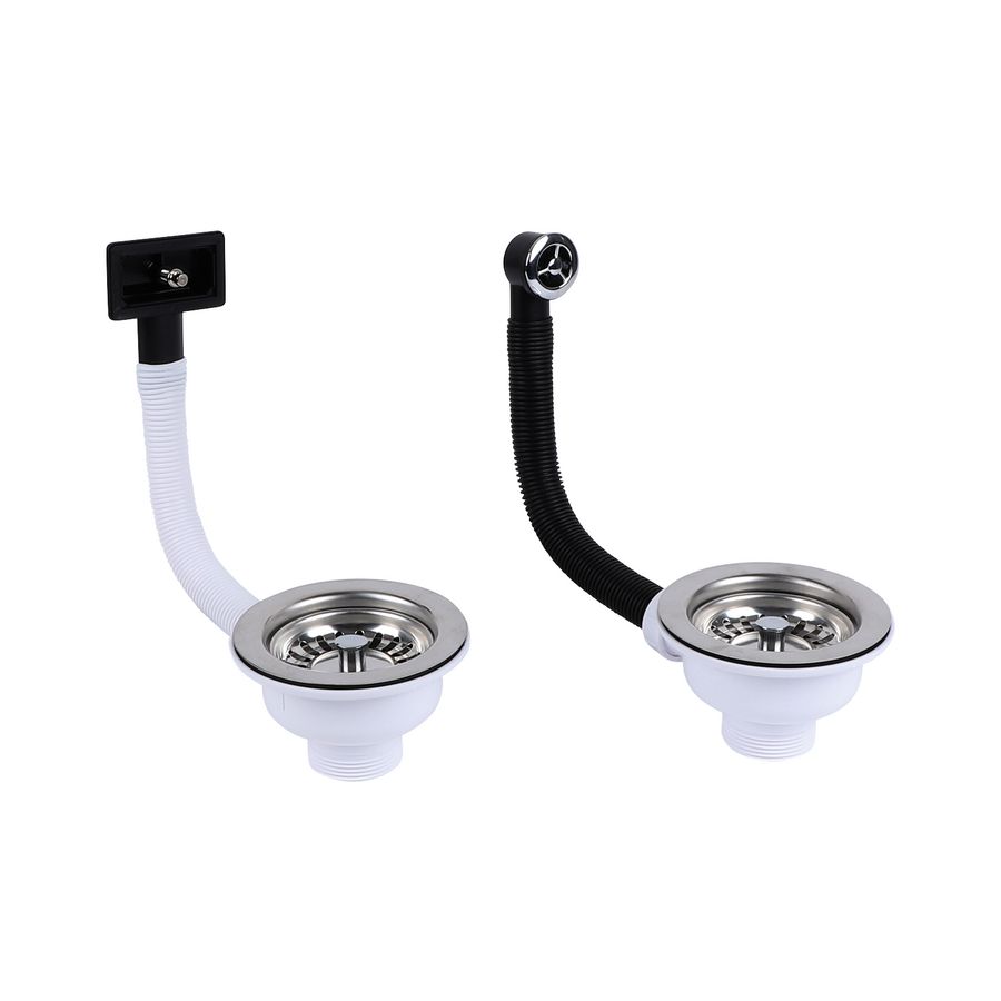Mc.Alpine korfplug m.overloop RVS rechthoekig