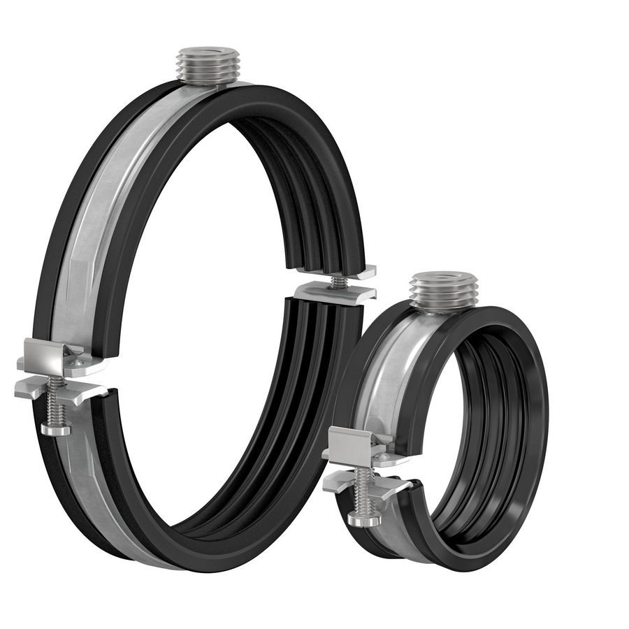 Pijpbeugel universeel FlamcoFix BSA M10-G1/2" Ø133-141mm (5") met inlage