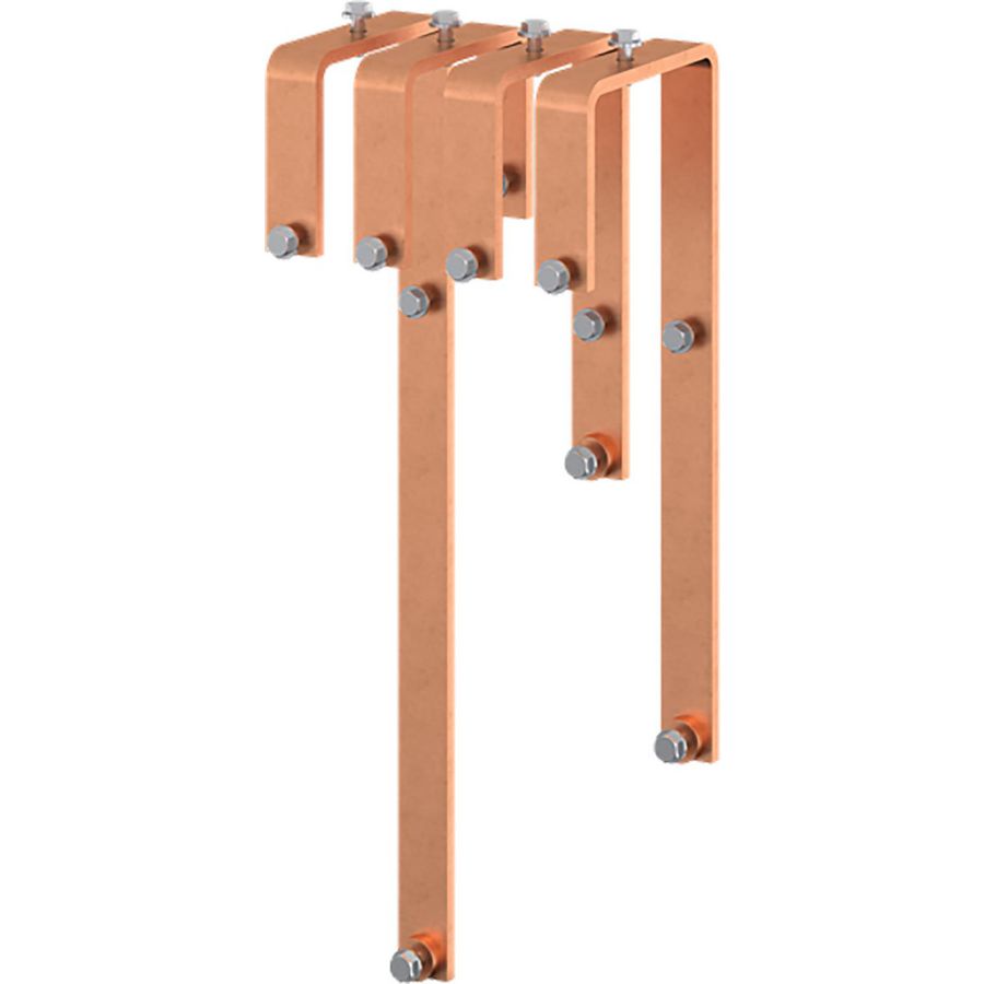 Railaansluitset Tmax XT6 (800A) 4-polig 40x10mm