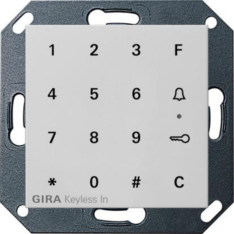 Gira Keyless In codeklavier System 55 grijs m