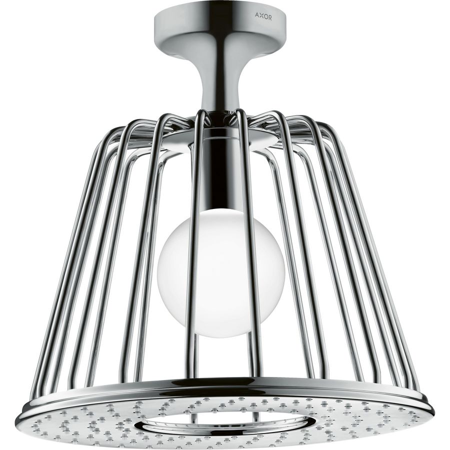 AXOR LampShower met plafondbevestiging designed by Nendo chroom