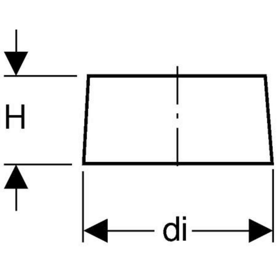 Polyethyleen (PE) rvs steunring Polyethyleen (PE) buizen en hulpstukken 50mm