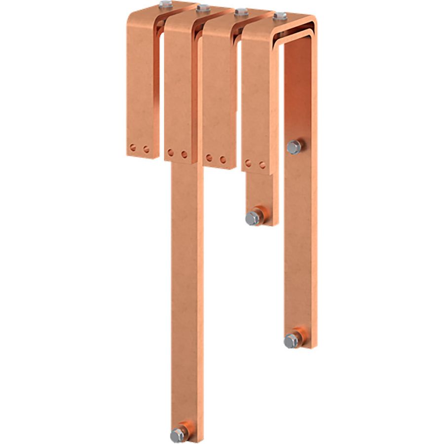 Railaansluitset Tmax XT7 (1000A) 4-polig 2x50x10mm