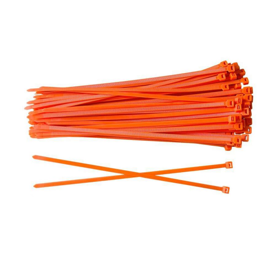 Kunststof kabelbinder - Bundelband oranje 200x 2.5mm