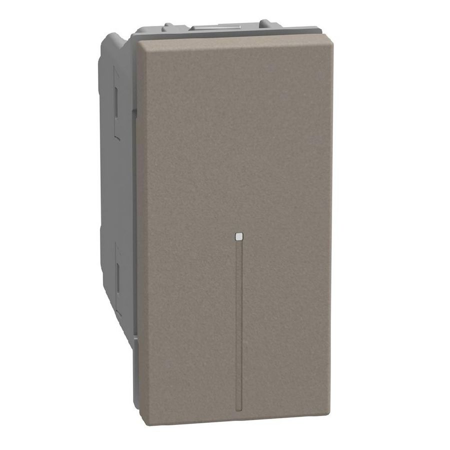 Light Now axiale kruisschakelaar 10AX - 1 module - stone