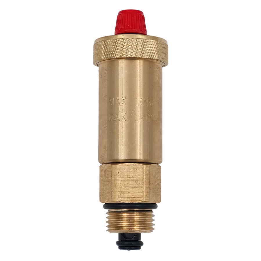 Automatische ontluchter met afsluitklep 1/2" bu. VVE=50
