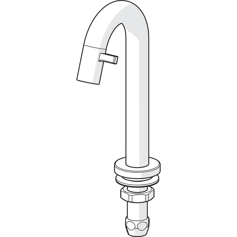 Nova Style fonteinkraan sprong 94mm RVS edelstaal