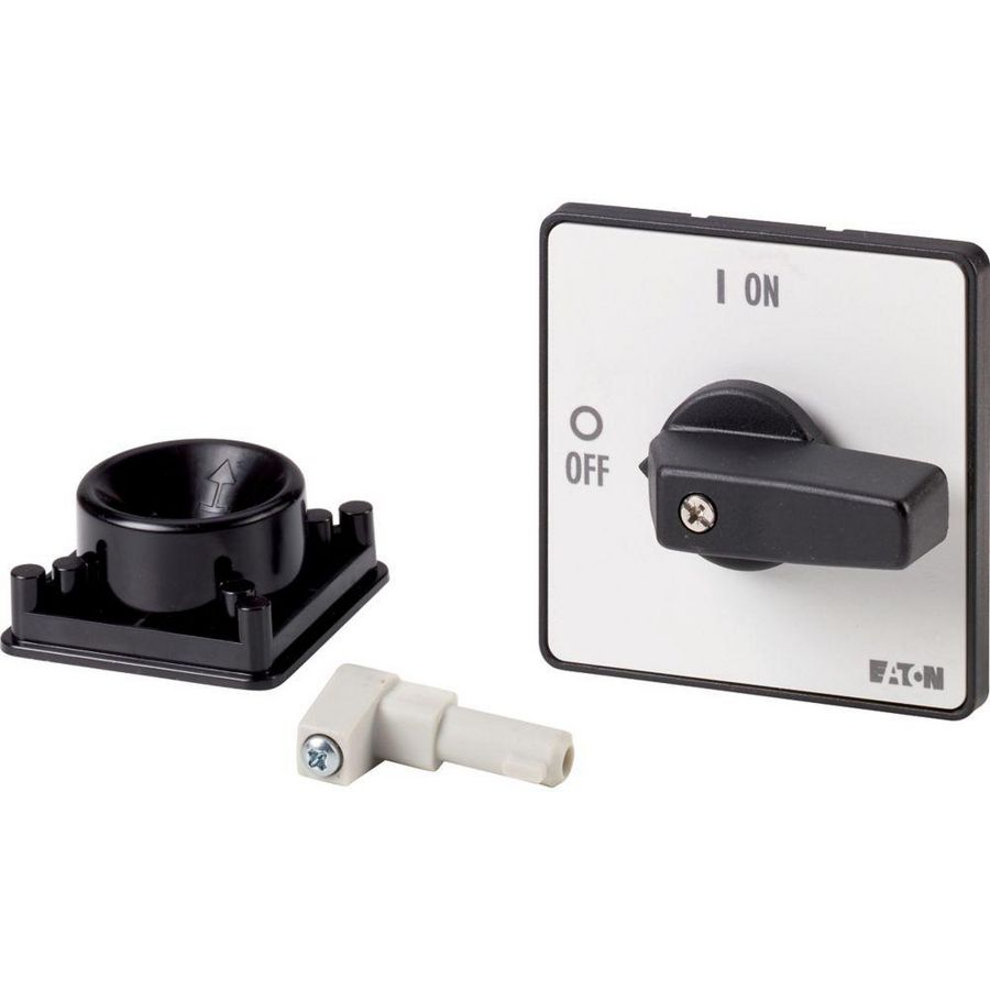 Draaigreep P3 zwart voor as 4k6