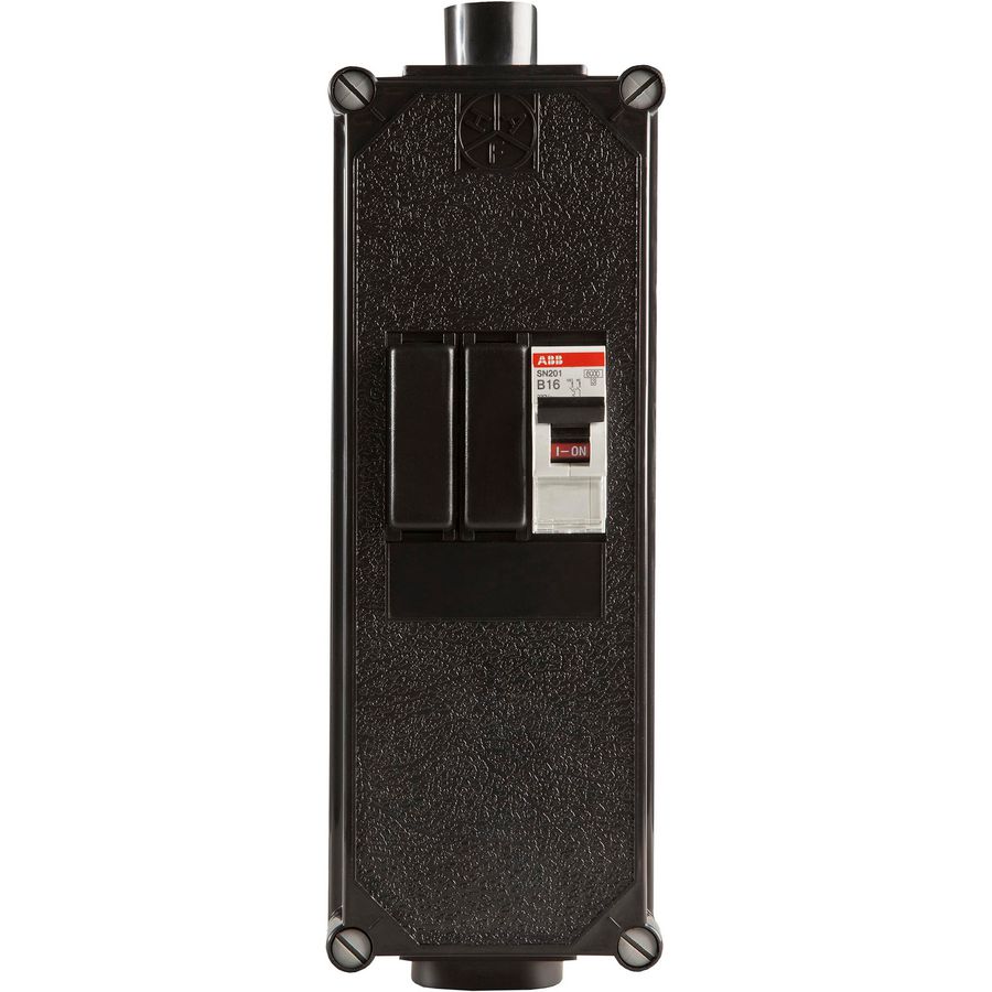 Groepenkast 1x 1p+0 B16A 82mm Installatiekast