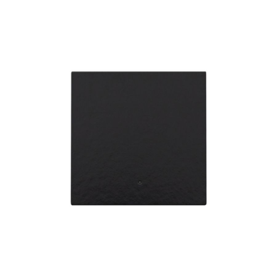 Afwerkingsset lens enkelvoudige elektr. Schakelaar pianoblac