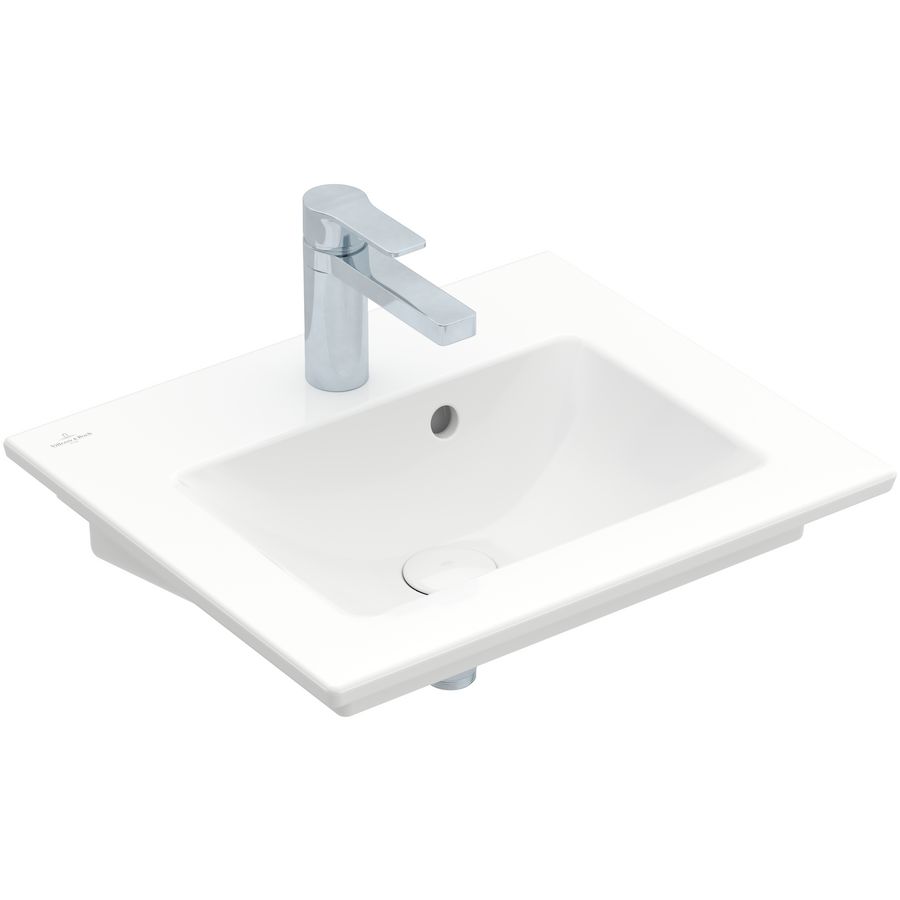 Venticello fontein 500x420mm wit met kraang. met overloop wandbev.