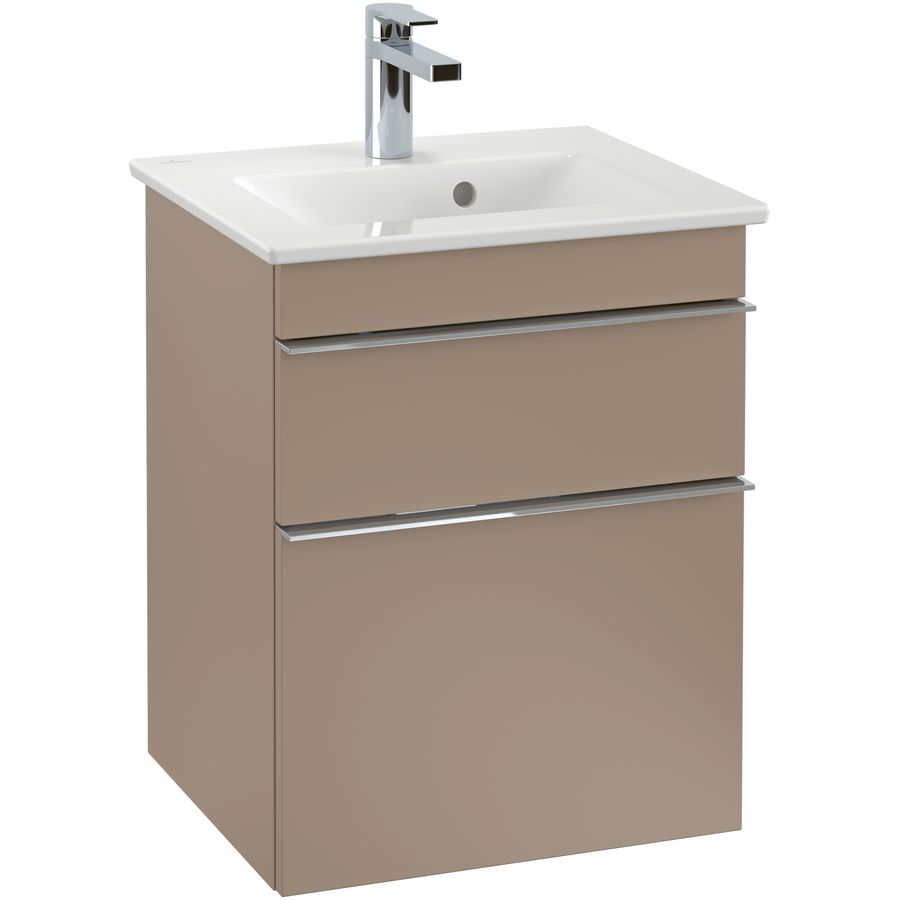 Wastafelonderkast Venticello 466x590x425mm Taupe