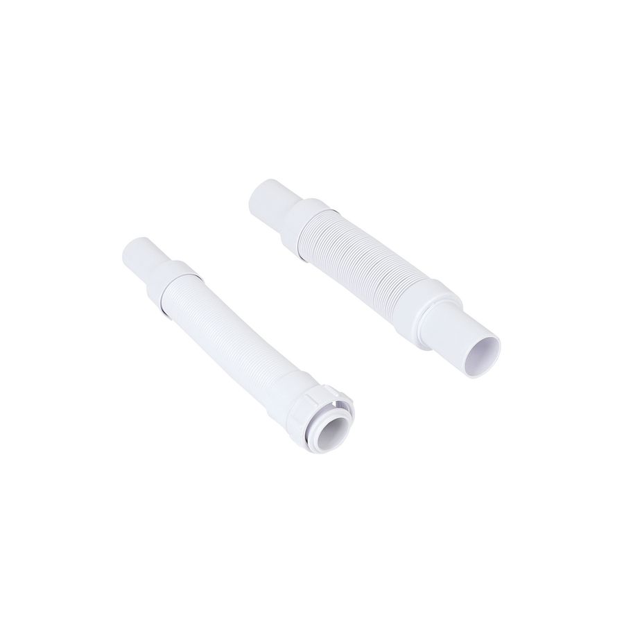 Afvoerslang PP wit flexibel 1.1/2"bi.dr.x40mm spie L=500mm McAlpine