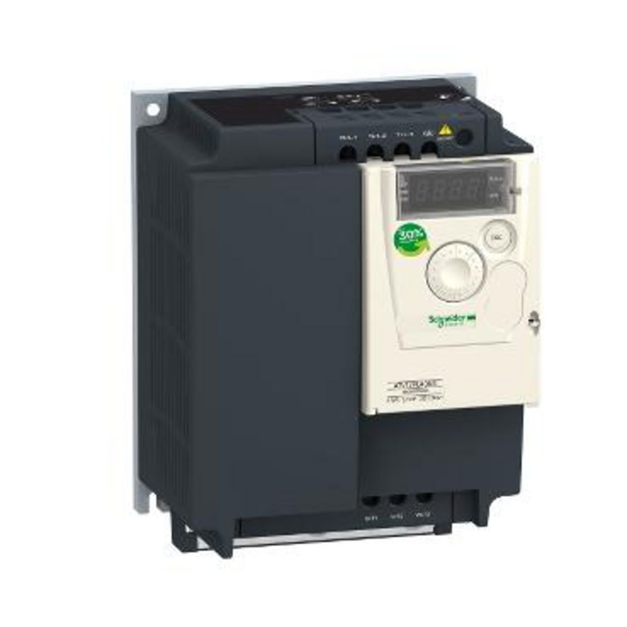 Frequentieregelaar 3F 3kW 200-240V Op basisplaat Altivar 12